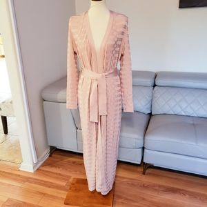 Tan Long Cardigan size S